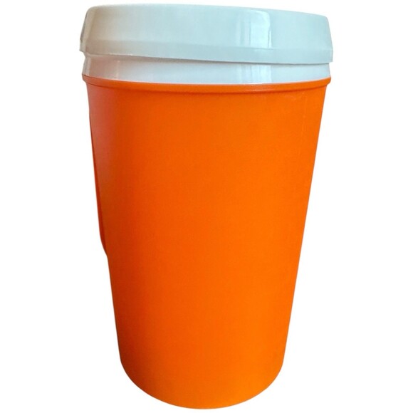 Vintage Home Depot 22oz Retro 80s 90s Insulated Hot Cold Mug Cup Plastic - Picture 4 of 9